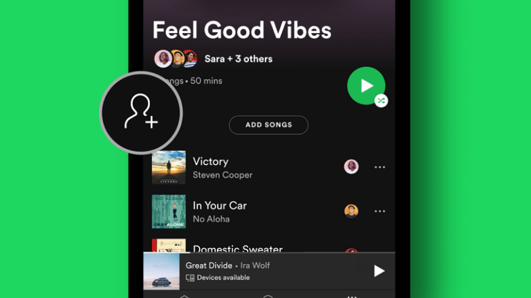 Spotify comment créer des Playlists collaboratives