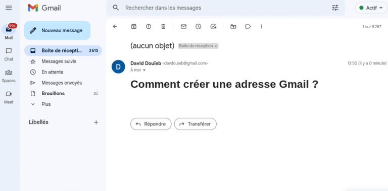 Comment Cr Er Une Adresse Gmail Laminute Info