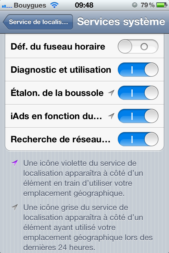 rencontre localisation iphone