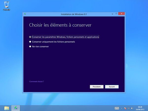 Comment Installer Windows 8 1 Depuis Windows 7 Vista Xp Et Windows 8 Page 5 Sur 7