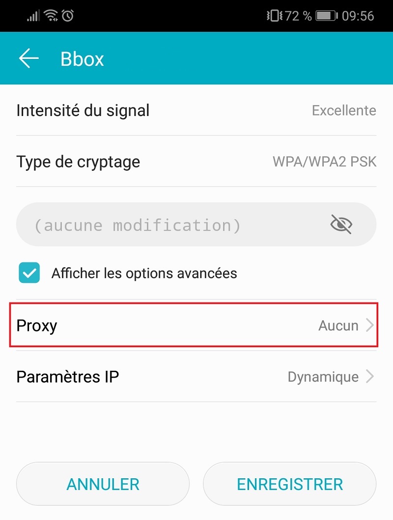 proxy wifi smartphone