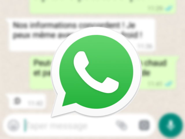 comment cacher whatsapp