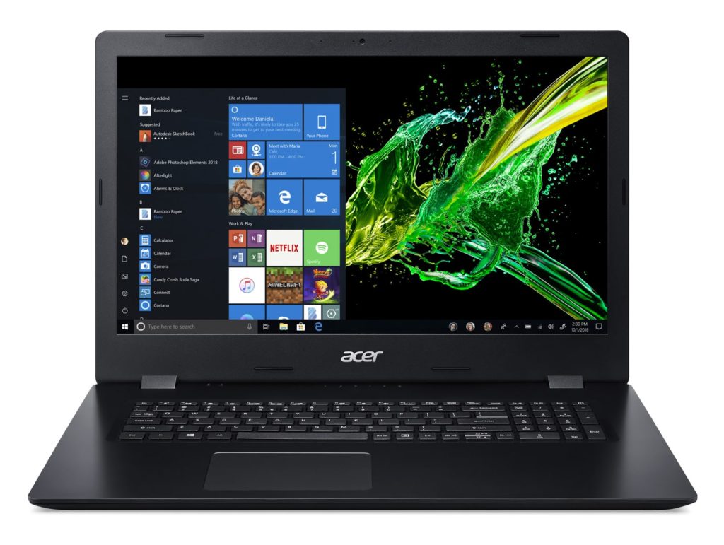 Le PC portable 17,3 pouces Acer Aspire 3 (Intel Core i5) à 600 €