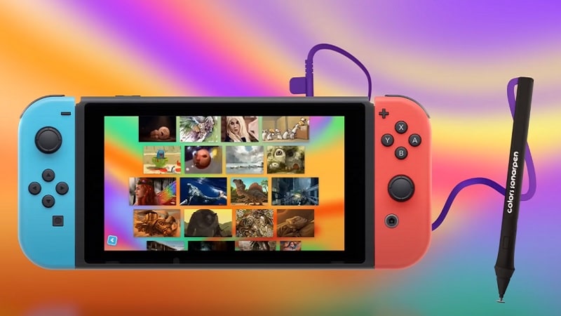 Nintendo Switch : ce stylet de dessin sensible à la pression se branche sur  le port audio