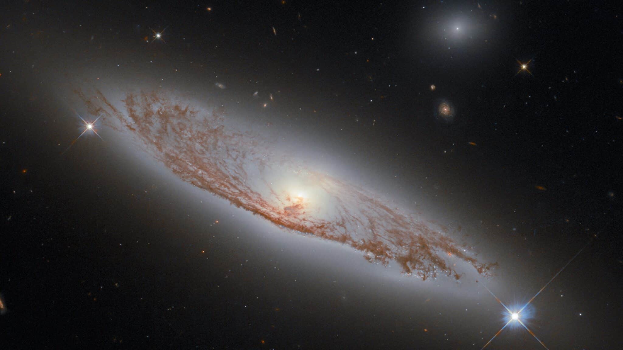 O Hubble oferece uma vista deslumbrante de uma galáxia espiral