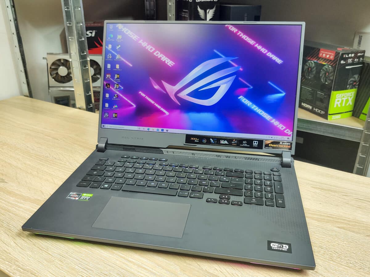 Asus ROG Strix G17 un excellent notebook gaming 17" avec 11 heures d