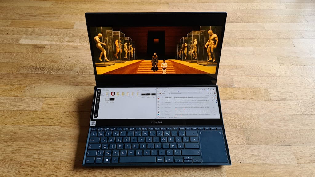 Test Asus Zenbook Duo 14 (2021) : un PC portable à 2 écrans pour 2