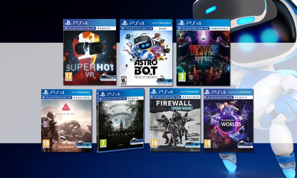PlayStation VR2 : Sony dévoile la liste de tous les jeux qui seront  disponibles au lancement
