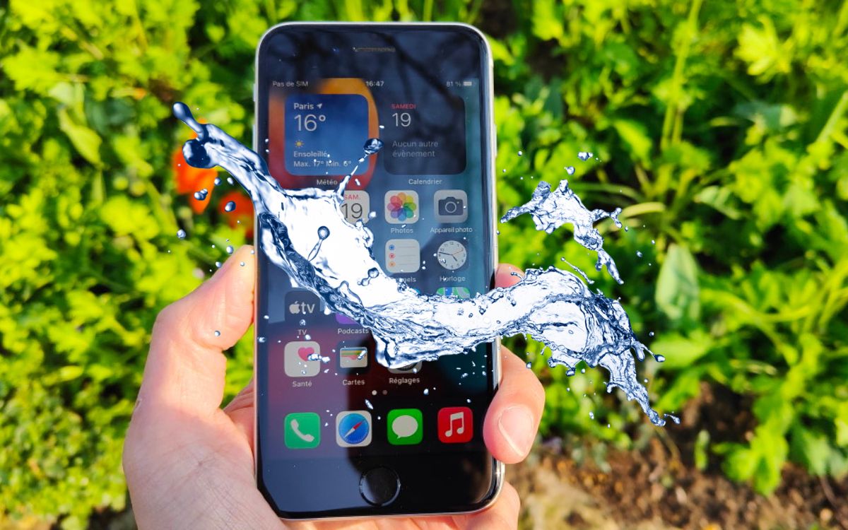Expulsez l'eau de votre iPhone grâce à cette astuce insoupçonnée !
