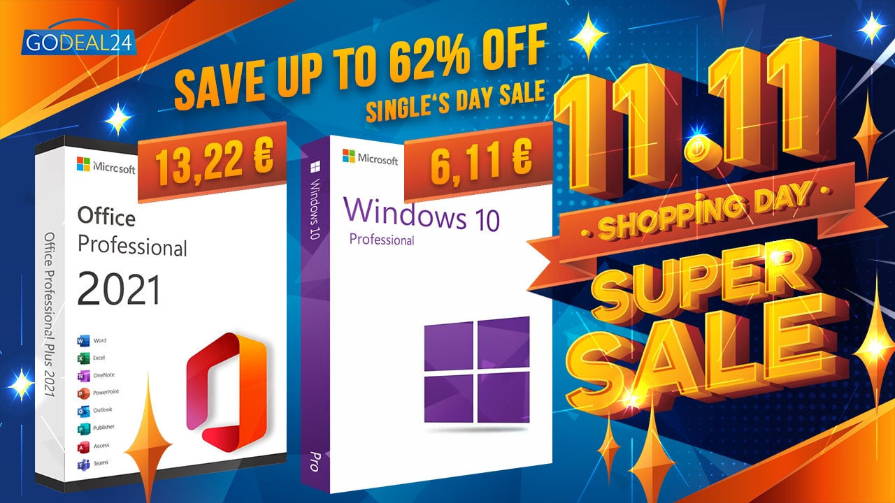 Offre d'automne : clé Windows 10 pour seulement 12 euros et Office pour 24  euros