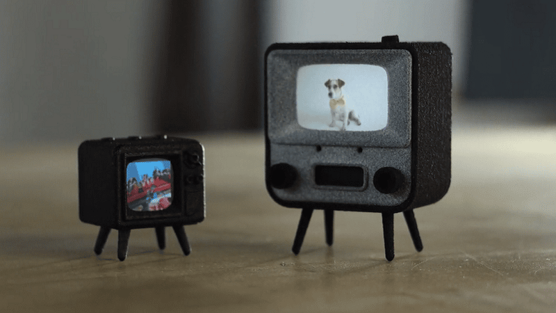 La plus petite TV au monde avec écran OLED de 0,6 pouce explose les  compteurs de Kickstarter