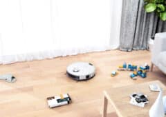 CES 2020 : un aspirateur robot laveur autonettoyant