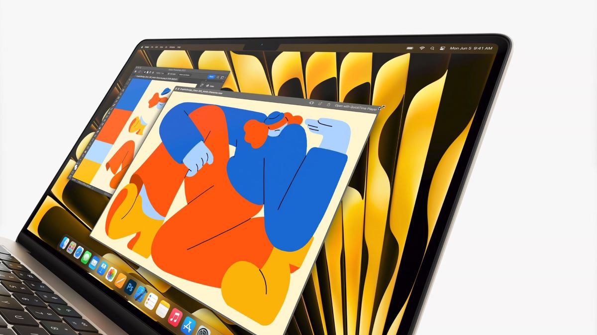 Apple rend le MacBook Air M2 beaucoup plus grand avec ce superbe écran de  15 pouces