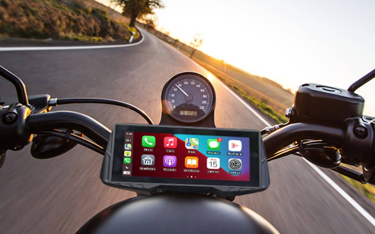 GPS Android Auto & Apple Carplay pour moto - CarPlayMoto