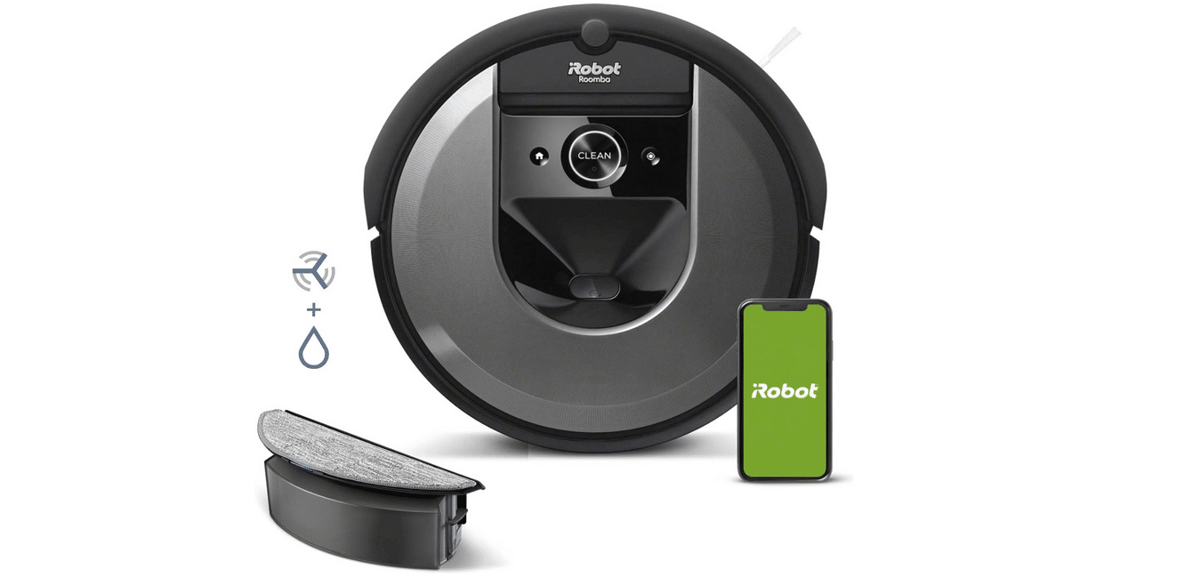 Achetez Pour Irobot Roomba Combo i8 / i8 Plus 2 Brosses