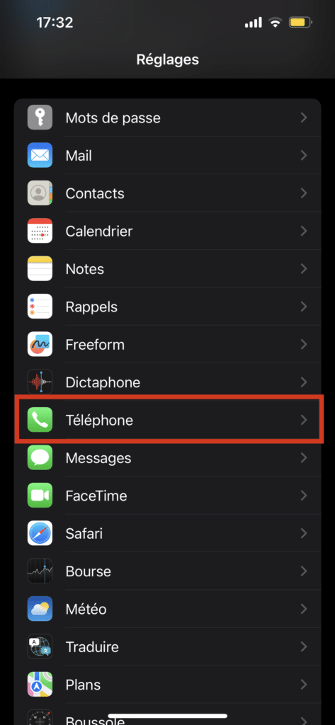 application de blocage d'appels iPhone