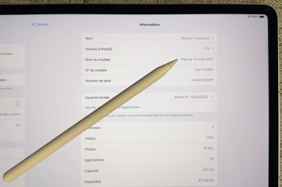 Apple iPad Air M2 Apple Pencil Pro
