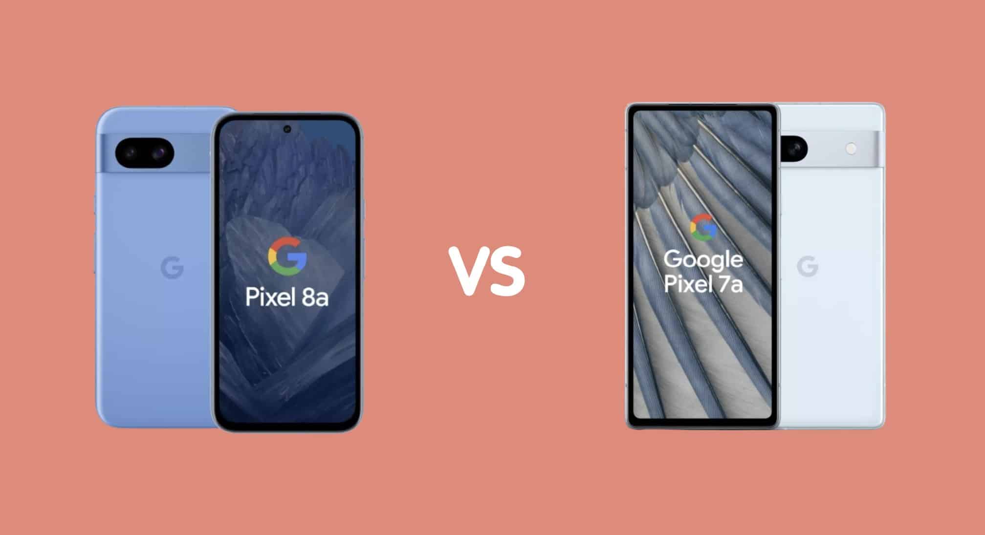 Pixel 8a vs Pixel 7a