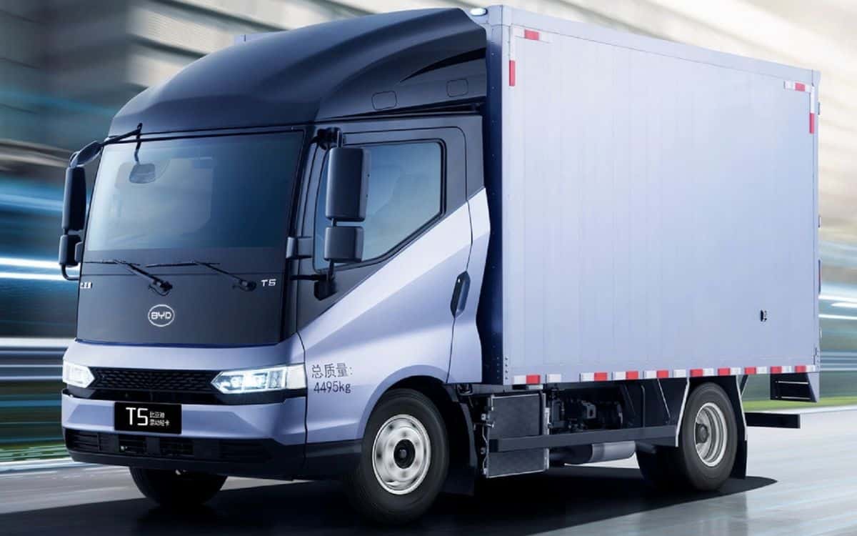 BYD T5 camion léger hybride