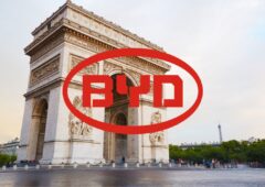 BYD concession Paris France voiture électrique Champs Élysées