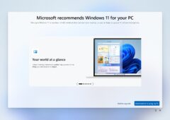 Microsoft recommends Windows 11 for PC