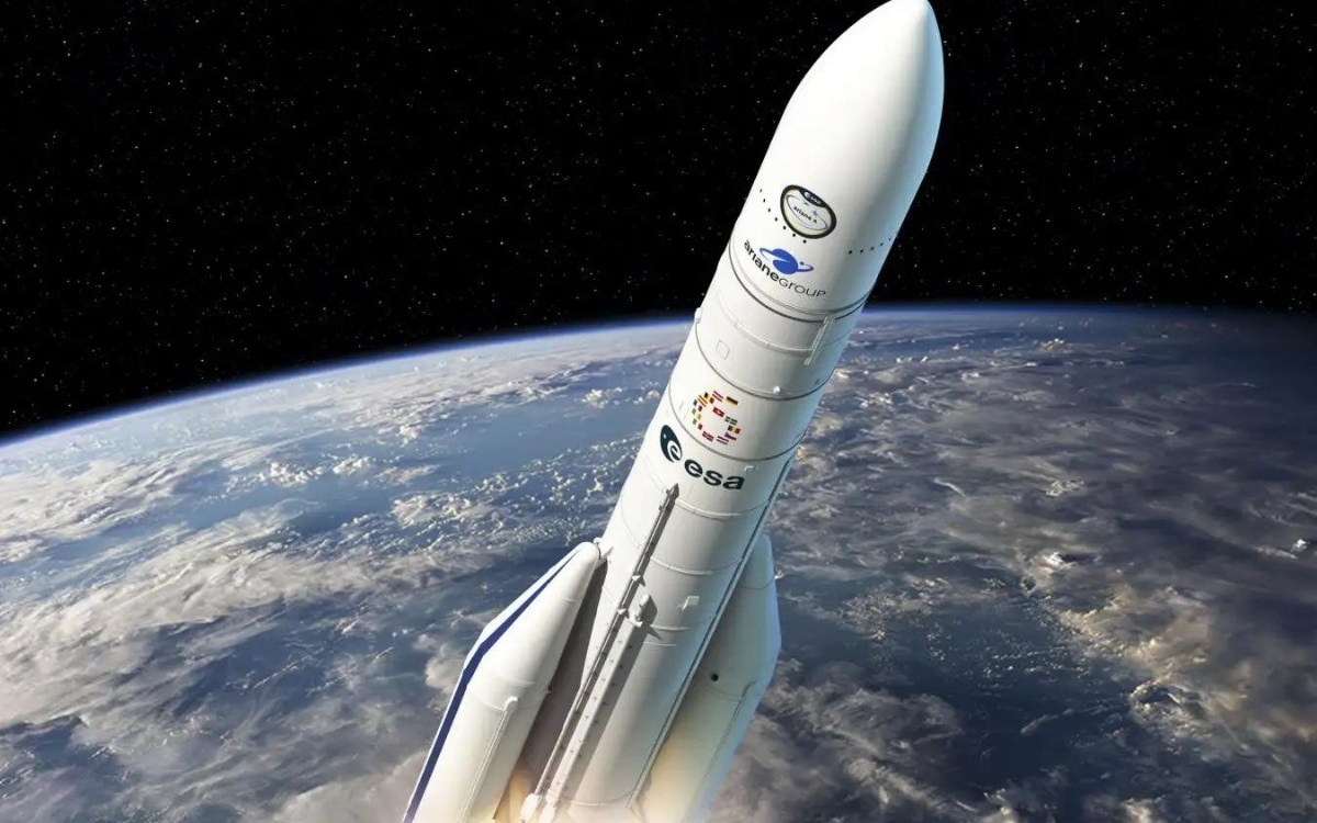 Ariane 6 ESA Li-Fi expérience