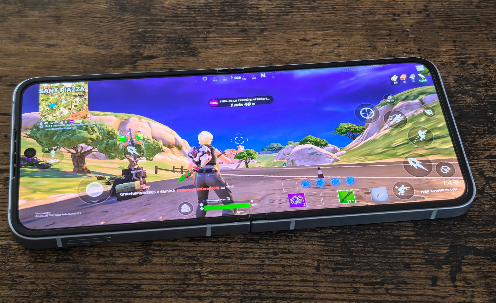 Jeu Galaxy Z Flip 6 Fortnite