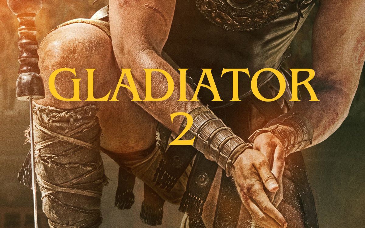 Gladiator 2 poster affiche Paul Mescal  Ridley Scott Pedro Pascal date de sortie