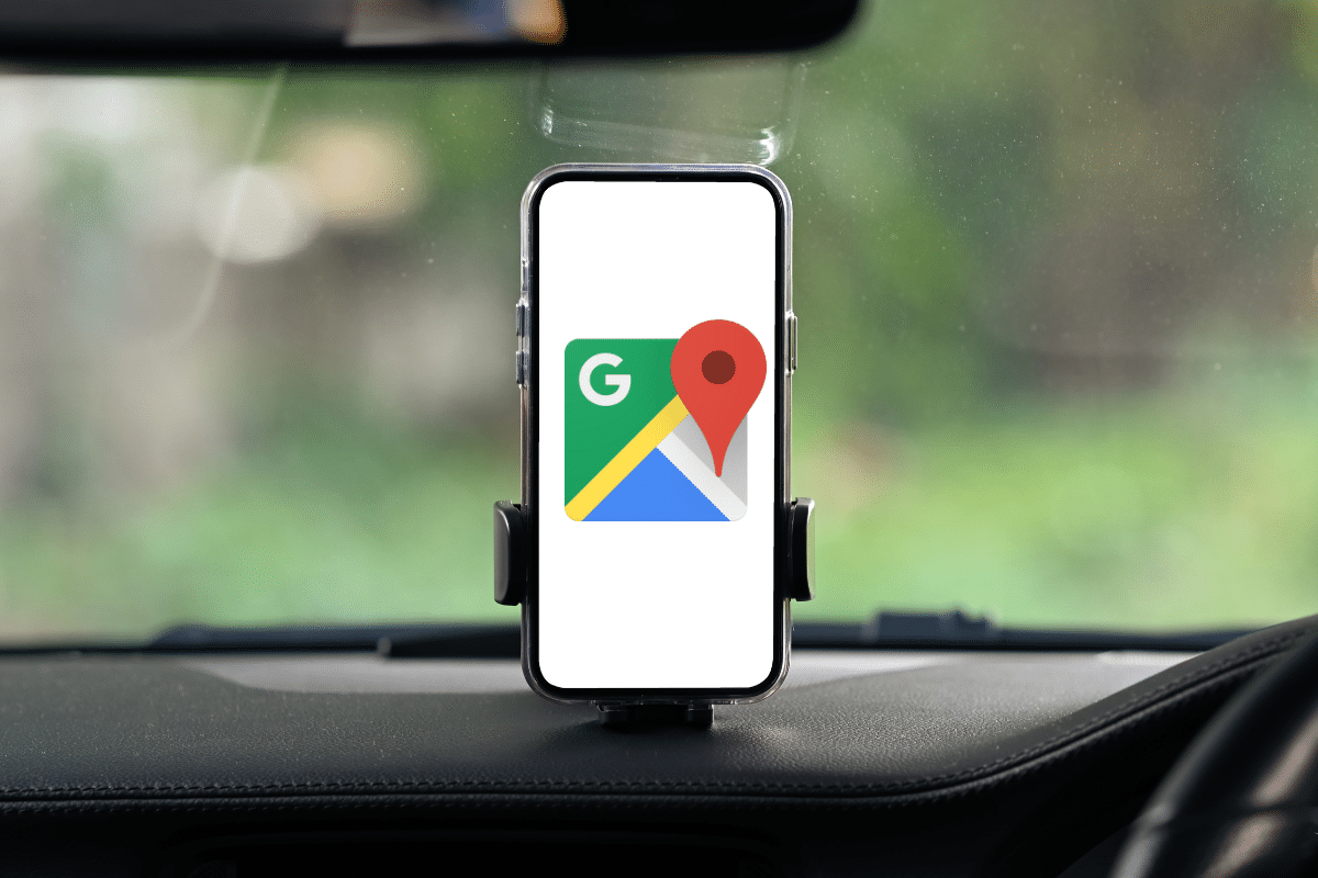 Google Maps compteur iPhone