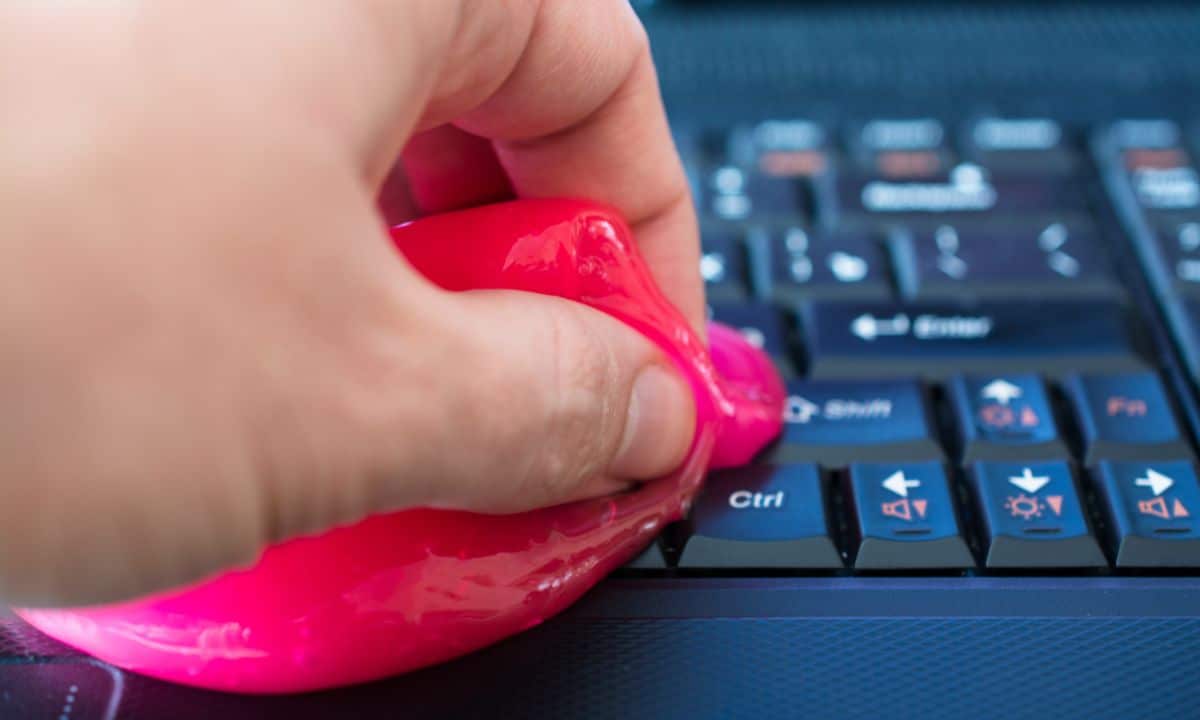 Slime de nettoyage clavier