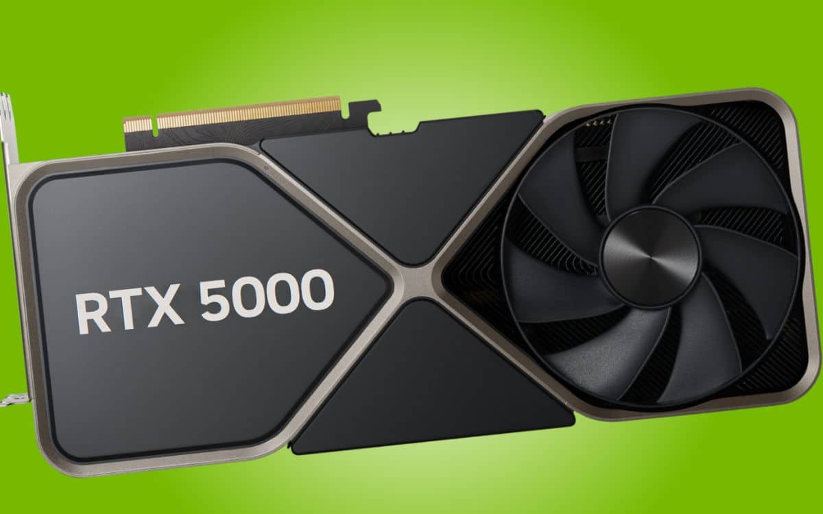 RTX 5000 nvidia consommation PSU Alimentation