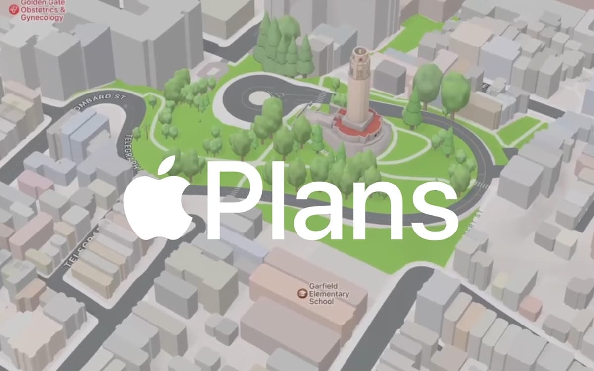 Apple Plans sur navigateur