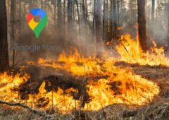 google maps incendies