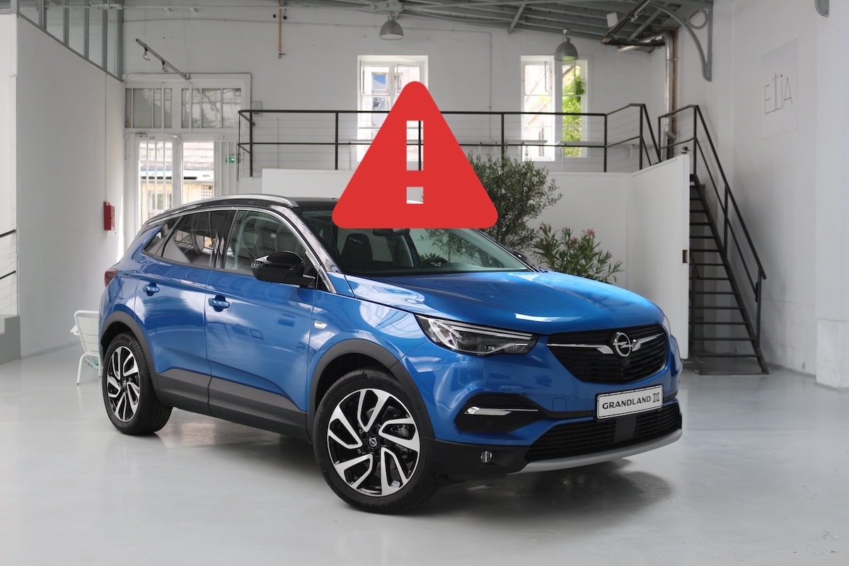 Opel Grandland X rappel