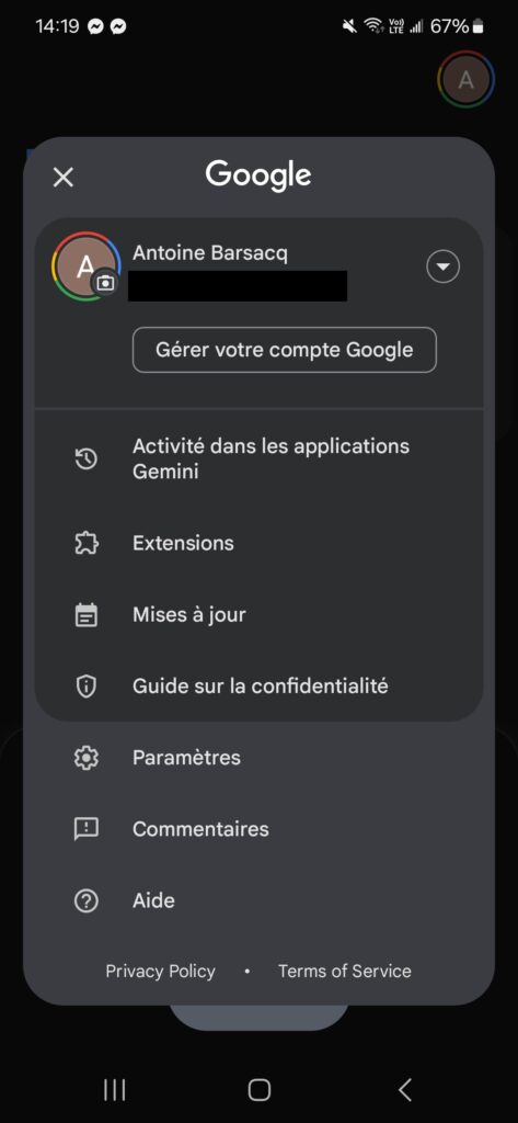 Android écran de verrouillage Google Gemini AI IA intelligence artificielle tuto