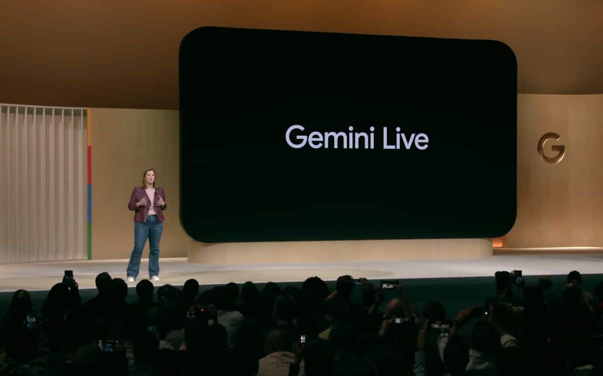 Gemini live mode vocal chatbot