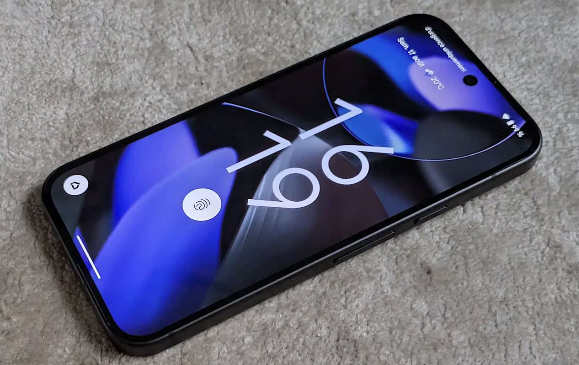 Pixel 9 écran