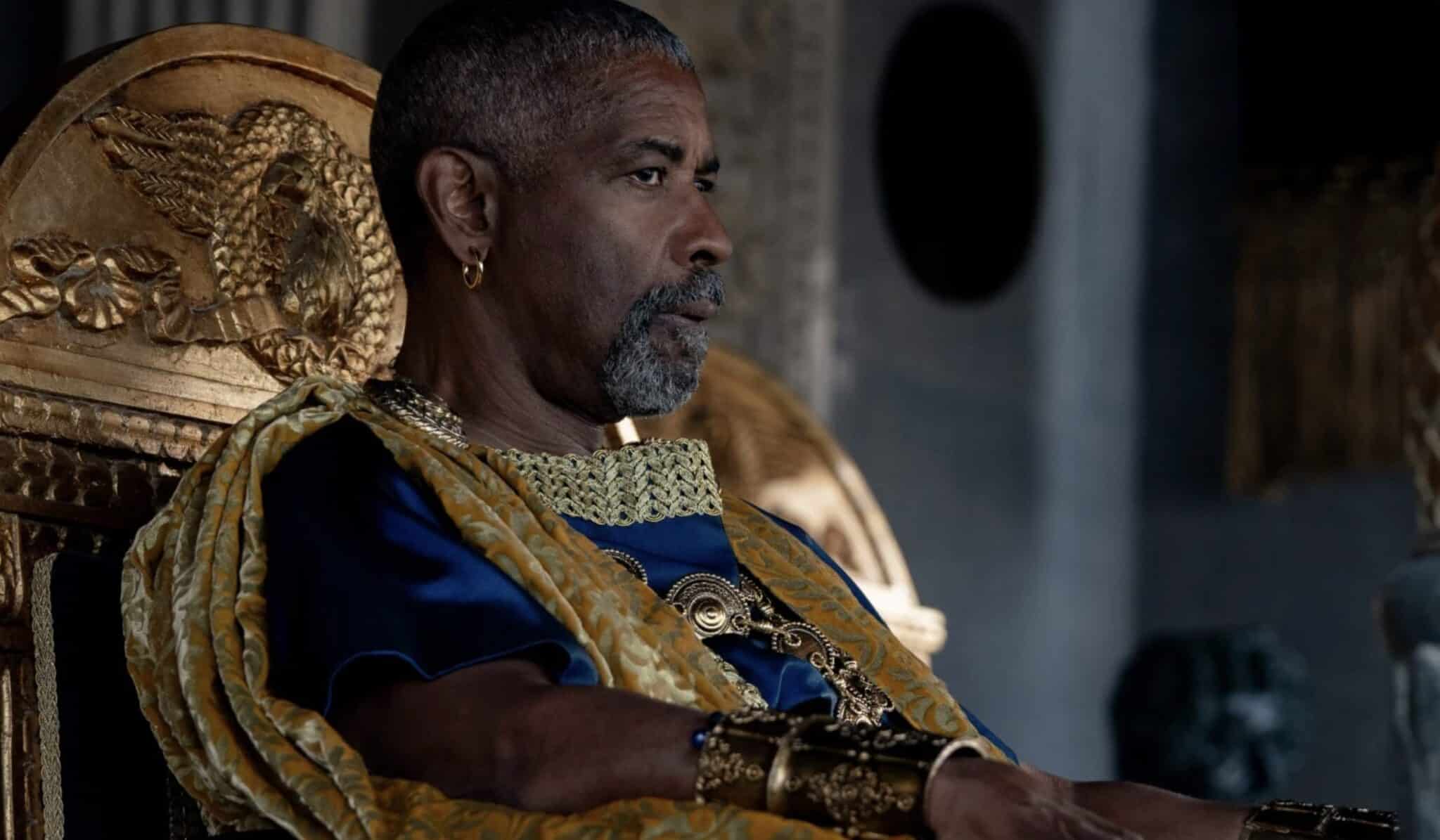 Denzel Washington dans Gladiator 2