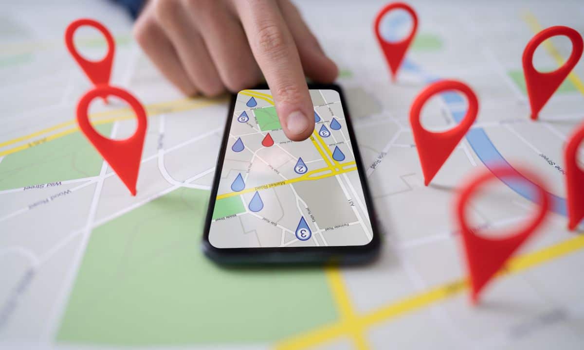 localiser un numéro de téléphone avec Google Map