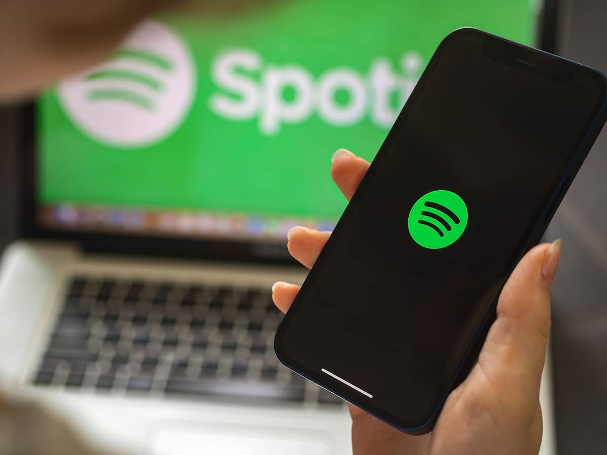 iPhone volume sur Spotify