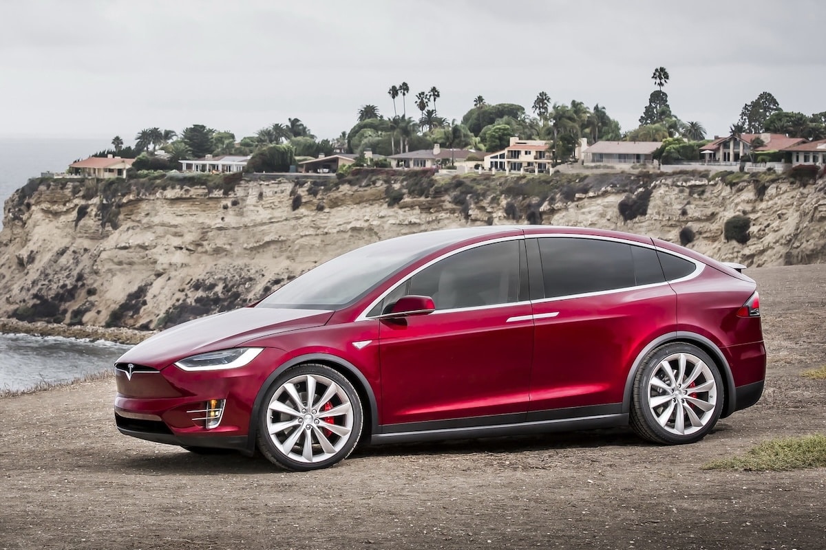 Une Tesla Model X de 2016