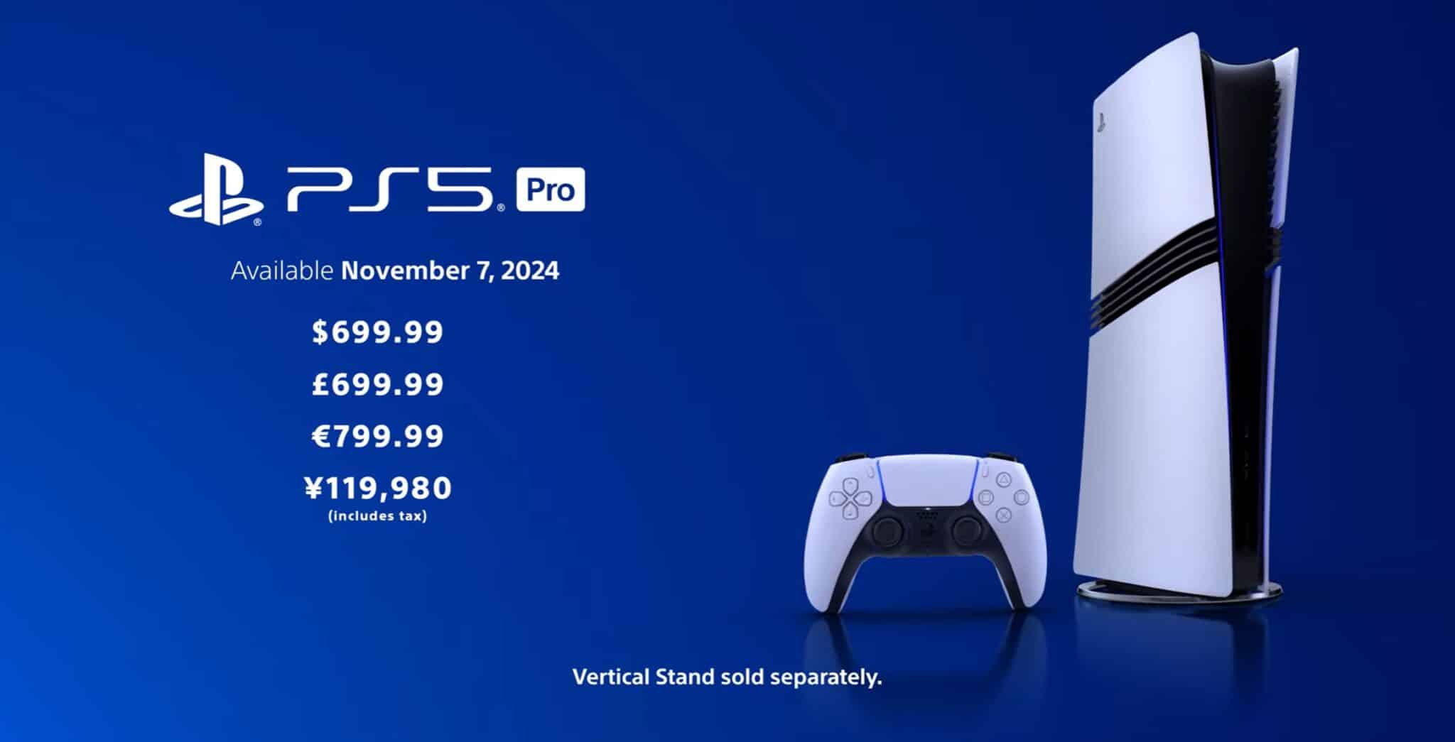 PS5 Pro prix et date de sortie