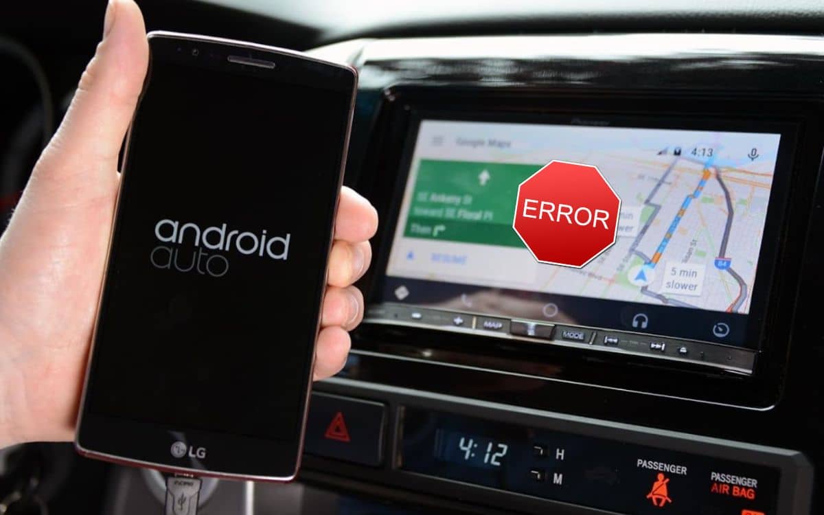 android auto everand bug écran noir