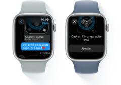 apple watch partage cadran