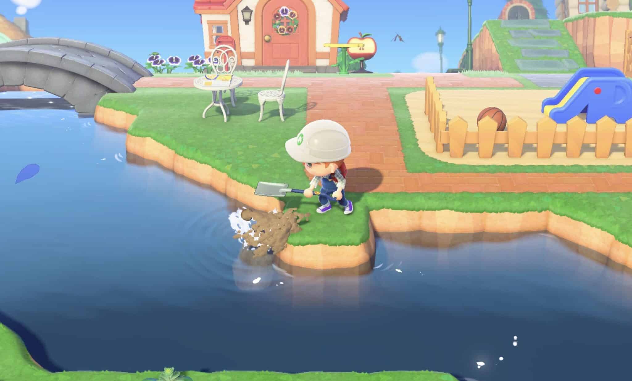 Terraformer son île dans Animal Crossing New Horizons