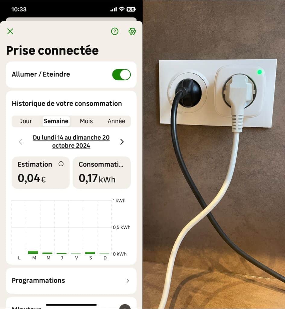 application enki leroy merlin prise connectée