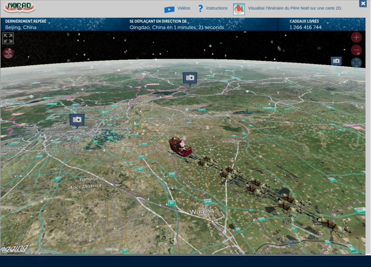 NORAD Tracks Santa