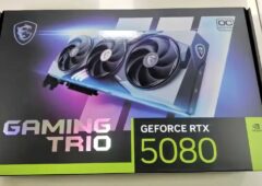 Visuel supposé de la boite de la nouvelle RTX 5080