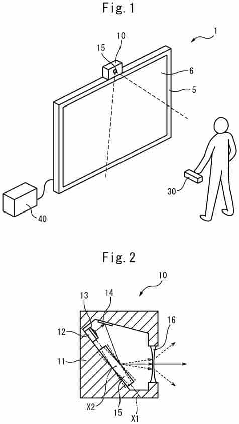 Brevet capteur de mouvement Nintendo