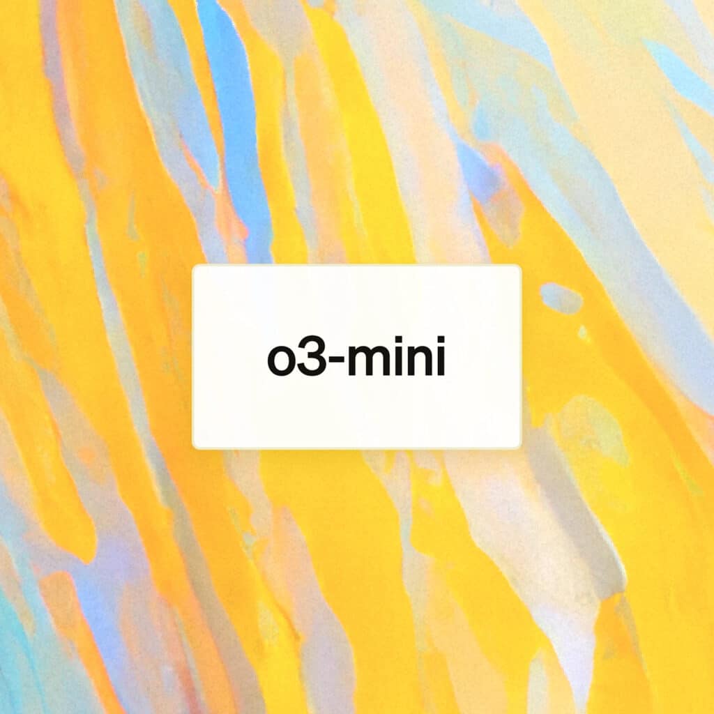 OpenAI 03-mini